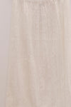 BASERANGE Elastic waist skirt Comfortable French BAS-SKFO-LC-SU25-UNDYED